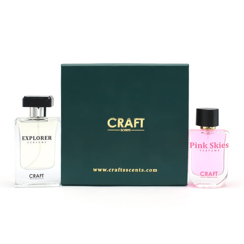 EXPLORER + PINK SKIES GIFT SET FOR MEN & WOMEN