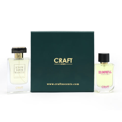 KNOW YOUR WORTH + BLOOMING GIFT SET FOR MEN & WOMEN